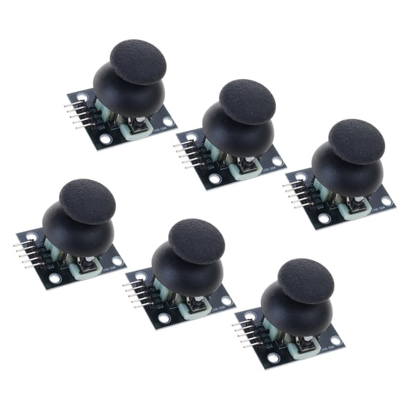Pack Of 6/12 Joysticks Control Module With Analogs Digital Outputs For Robotics Gamings Development
