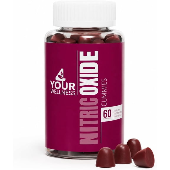 (Pack Of 6) 4 Your Wellness Mens Nitric Oxide Gummy 60 Pieces