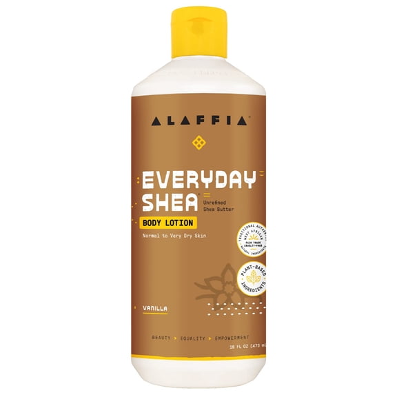 (Pack Of 6) Alaffia Lotion Body Shea Vanilla 16 Fl Oz