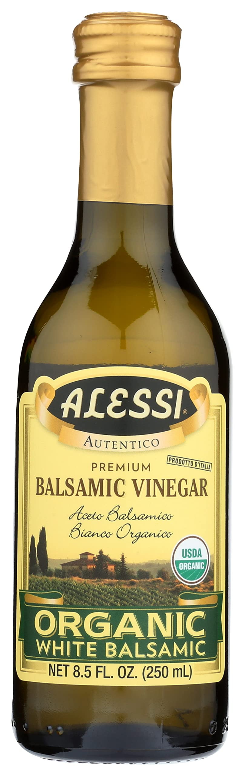 (Pack Of 6) Alessi Vinegar Balsamic White Organic 8.5 Oz