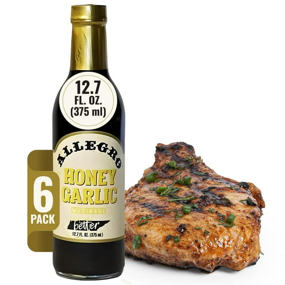 (Pack Of 6) Allegro Marinade Honey Garlic 12.7 Oz