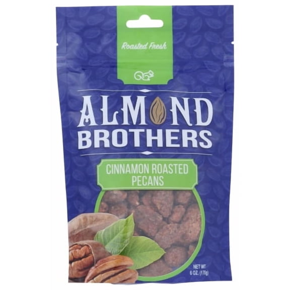 (Pack Of 6) Almond Brothers Pecans Cinnamon 5 Oz