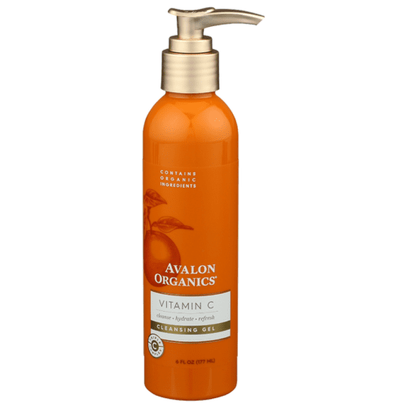 (Pack Of 6) Avalon Organics Cleanser Gel Vitamin C 6 Fl Oz