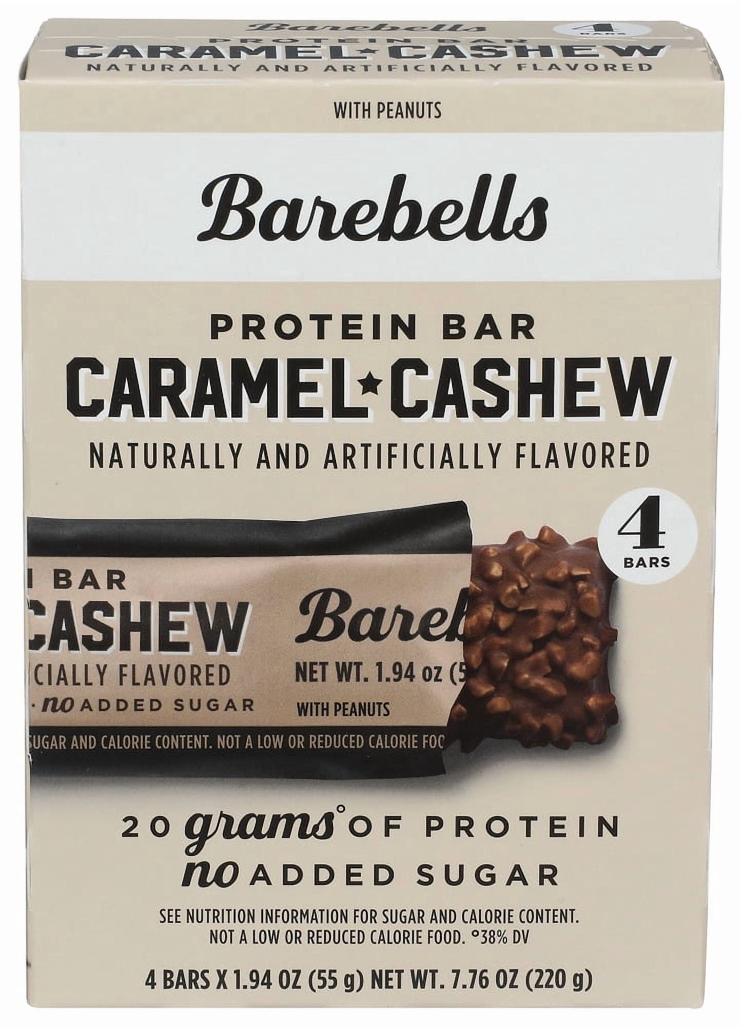 (Pack Of 6) Barebells Protein Bar Caramel Cashew 7.76 Oz