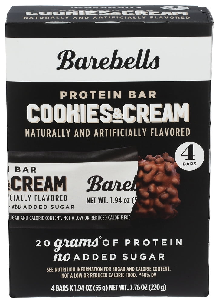 (Pack Of 6) Barebells Protein Bar Cookies & Cream 7.76 Oz