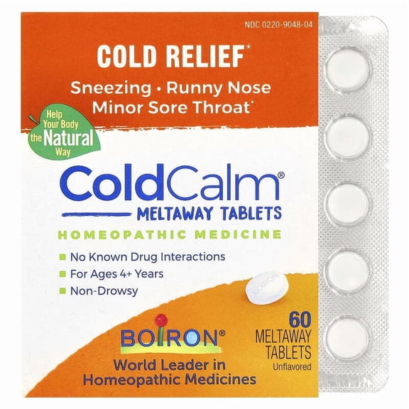 (Pack Of 6) Boiron Coldcalm 60 Tb