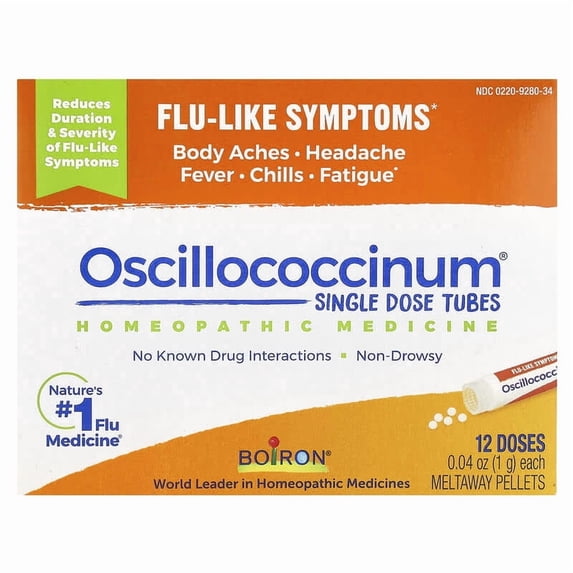 (Pack Of 6) Boiron Oscillococcinum 12 Cp