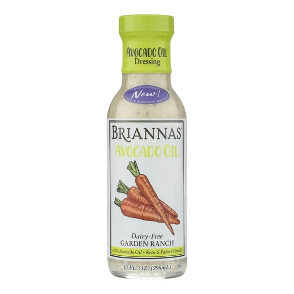 (Pack Of 6) Brianna's Dressing Garden Ranch With Avocado 10 Oz