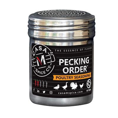 (Pack Of 6) Casa M Spice Seasoning Shaker Poultry 4.5 Oz