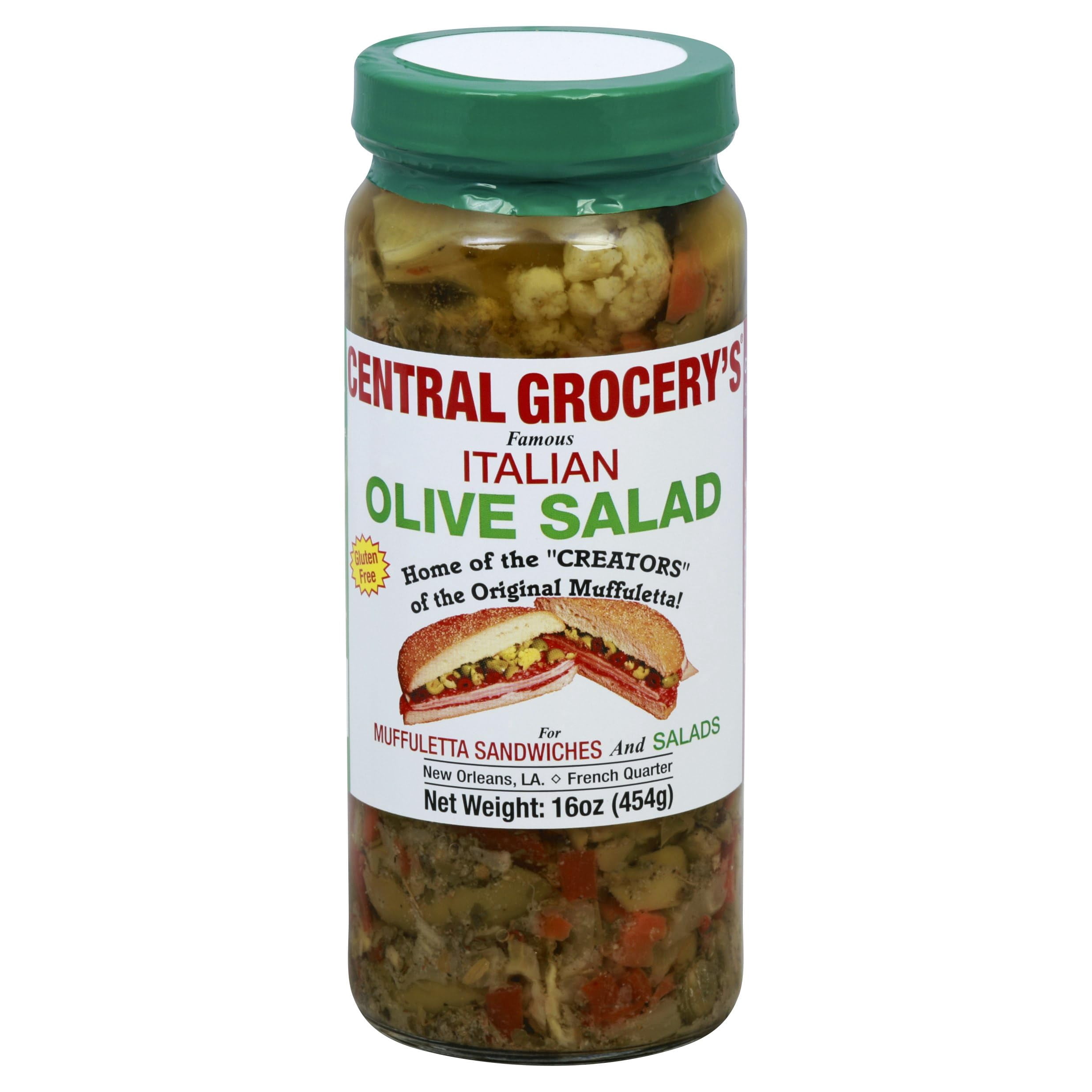 (Pack Of 6) Central Grocery Olive Salad 16 Oz