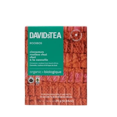 (Pack Of 6) Davidstea Tea Cinnamon Rooibos Chai 12 bag