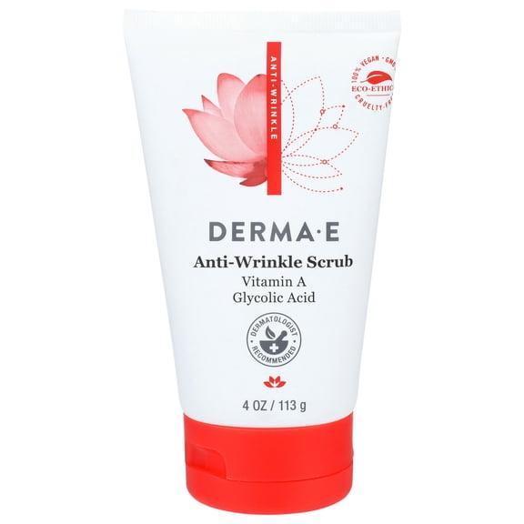(Pack Of 6) Derma E Anti Wrinkle Scrub Vitamin A 4 Oz