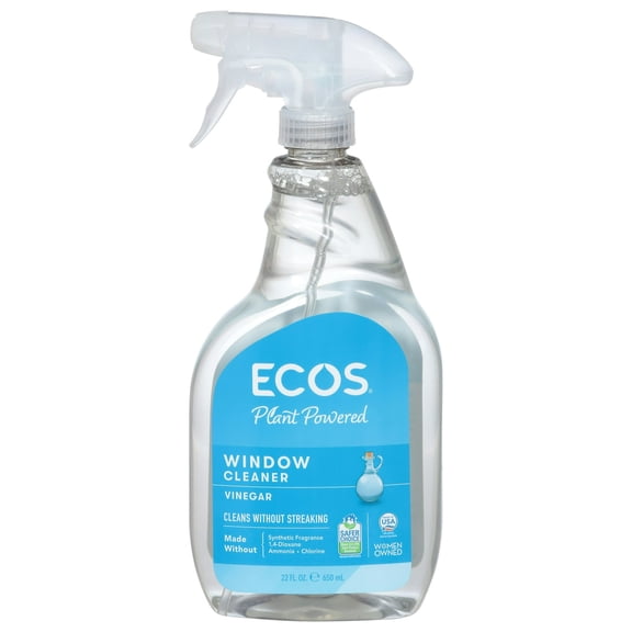 (Pack Of 6) Ecos Household Cleaning Window Vinegar 22 Oz