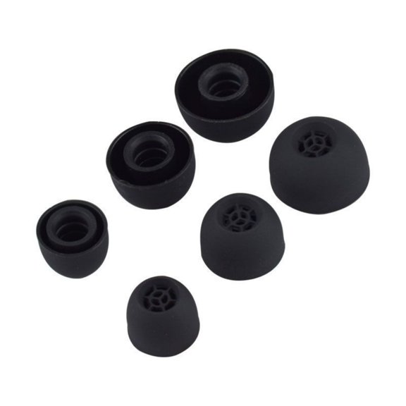 Pack Of 6 Elastomer Protective Canopies For Radio Earphones Secure Permanent Case With Easy Installation And Standard