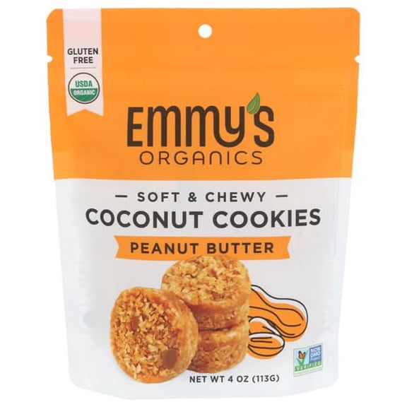 (Pack Of 6) Emmysorg Cookie Coconut Peanut Butter 4 Oz