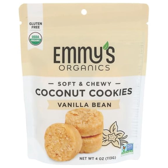 (Pack Of 6) Emmysorg Cookie Coconut Vanilla Bean 4 Oz