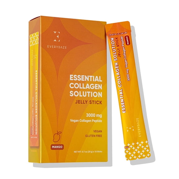 (Pack Of 6) Everydaze Collagen Jelly Mango 10 Sticks 0.7 Oz each