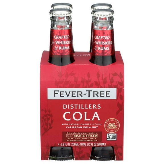 (Pack Of 6) Fever Tree Cola Distillers 4 Pack 27.2 Fo