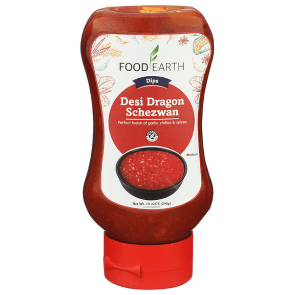 (Pack Of 6) Food Earth Dip Sauce Desi Dragon Szechuan 10.22 Oz
