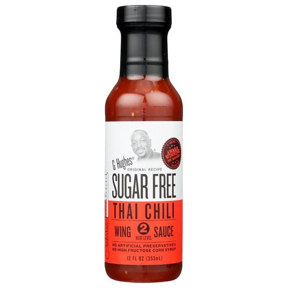 (Pack Of 6) G Hughes Sauce Wing Thai Chili 12 Oz