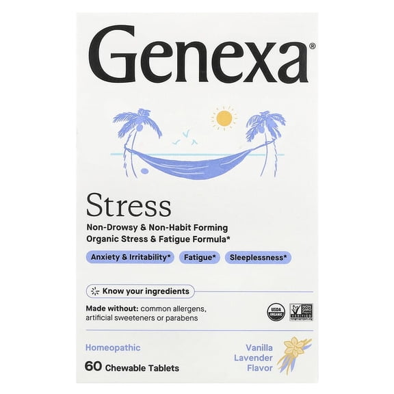 (Pack Of 6) Genexa Stress Relief 60 Tablets