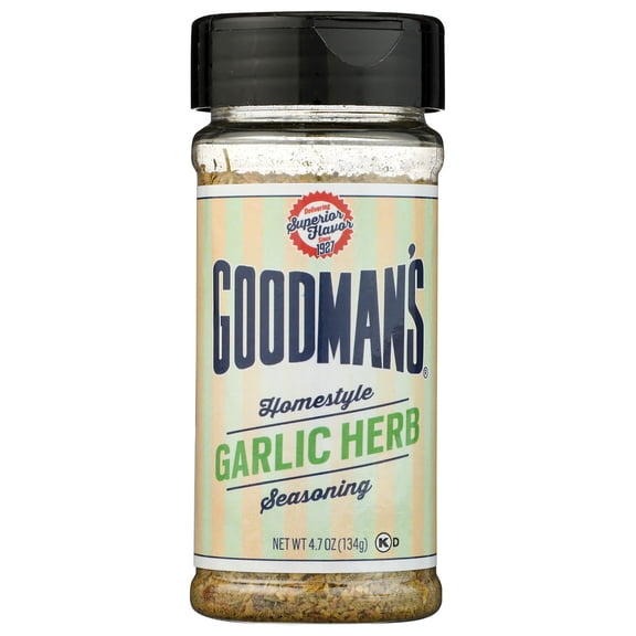 (Pack Of 6) Goodmans Seasoning Garlic Herb 4.7 Oz