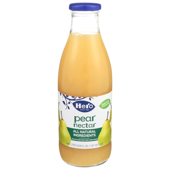 (Pack Of 6) Hero Nectar Pear 33.8 Fo