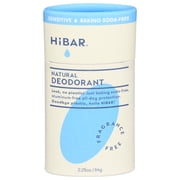 Pack Of 6 Hibar Deodorant Sensitive Fragrance Free 2.25 Oz