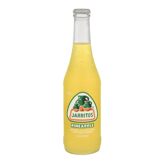 (Pack Of 6) Jarritos Beverage Pineapple 4 Pack 12.5 Fo (24 Bottles)