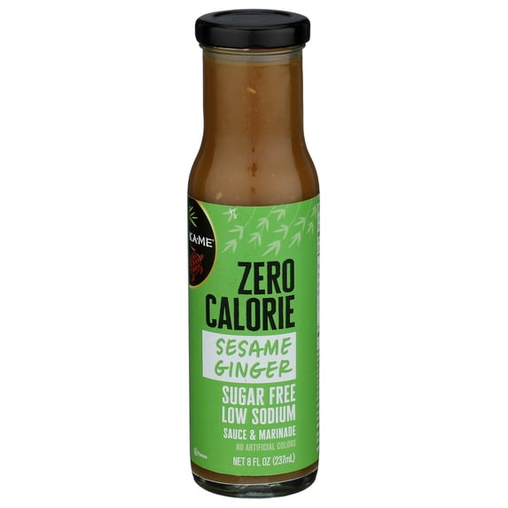 (Pack Of 6) Ka Me Sauce Sesame Ginger Zero Cal 8 Oz