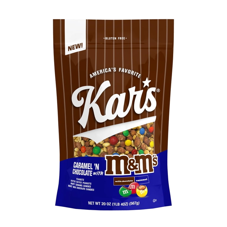 Pack Of 6) Kars Mix M&Ms Caramel N Chocolate 20 Oz - Walmart.com