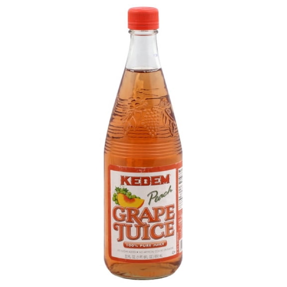 (Pack Of 6) Kedem Juice Peach Grape 22 Fo
