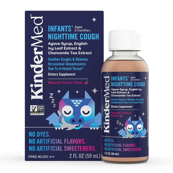 (Pack Of 6) Kindermed Baby Cough Nighttime 2 Fl Oz