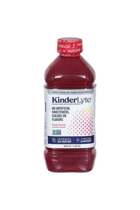 (Pack Of 6) Kindlyte Electrolyte Solution Fruit Punch 33.8 Fl Oz