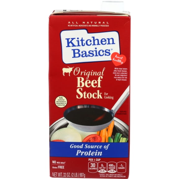 (Pack Of 6) Kitchen Basics Stock Beef 32 Oz