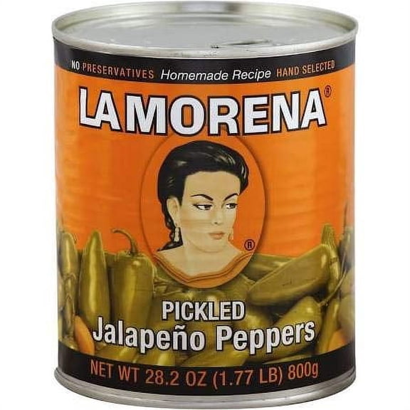 (Pack Of 6) La Morena Jalapeno Whole 27 Oz