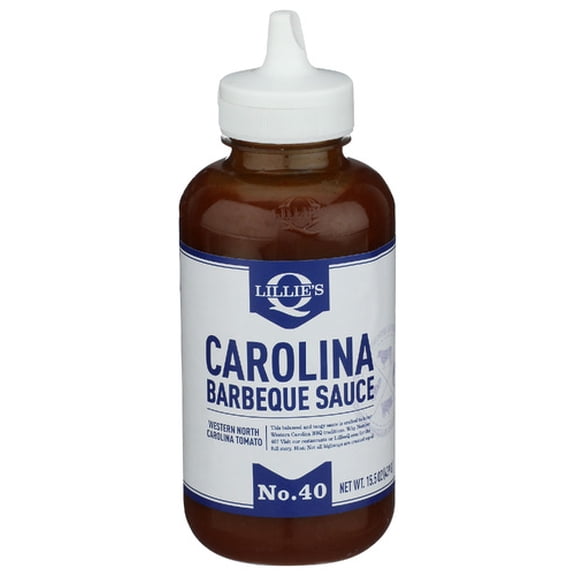 (Pack Of 6) Lillies Q Sauce Carolina Bbq 15.5 Oz