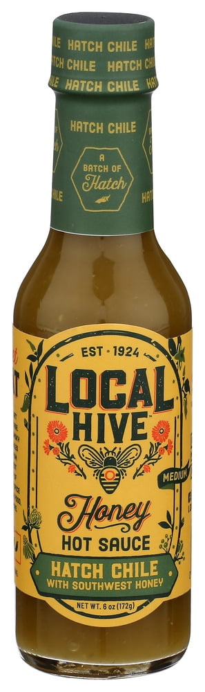(Pack Of 6) Local Hive Hot Sauce Honey Htc Gn Che 6 Oz