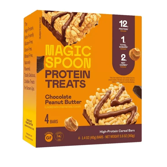 (Pack Of 6) Magic Spoon Treats Chocolate Peanut Butter 4 Count 5.6 Oz