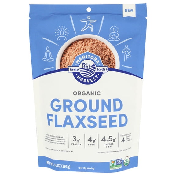 (Pack Of 6) Manitoba Harvest Flaxseed Ground 14 Oz