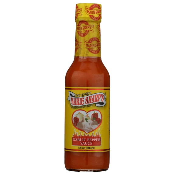 (Pack Of 6) Marie Sharp's Sauce Habanero Garlic 5 Oz