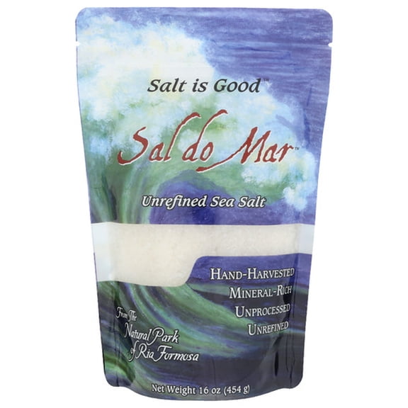 (Pack Of 6) Mate Factor Salt Sea Unrefined Harvest 1 Lb
