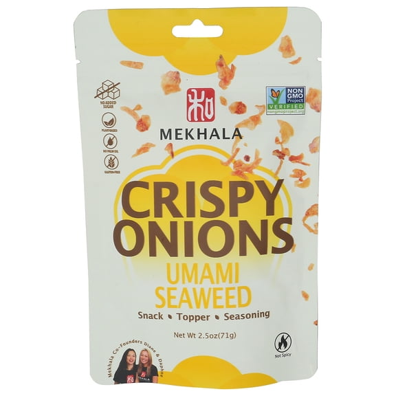 (Pack Of 6) Mekhala Onions Umami Seaweed Crisp 2.5 Oz