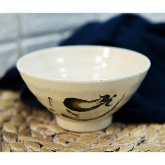 Pack Of 6 Melamine Eggplant Zen Swirl Ridged Appetizer Soup Dessert Rice Bowls