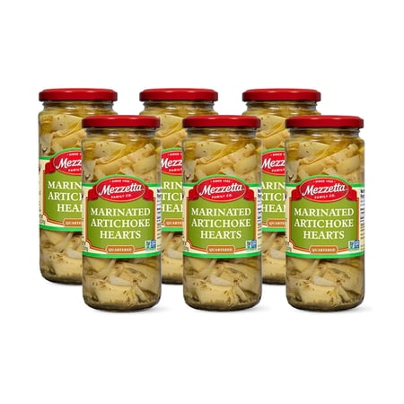 (Pack Of 6) Mezzetta Artichoke Hearts Marinated 14.5 Oz