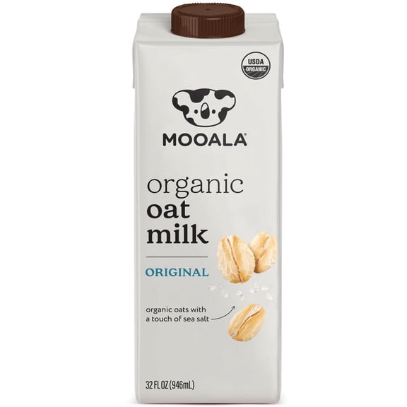 (Pack Of 6) Mooala Milk Oat Original Organic 32 Fo