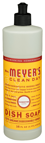 (Pack Of 6) Mrs Meyers Clean Day Dish Liquid Clementine 16 Fo