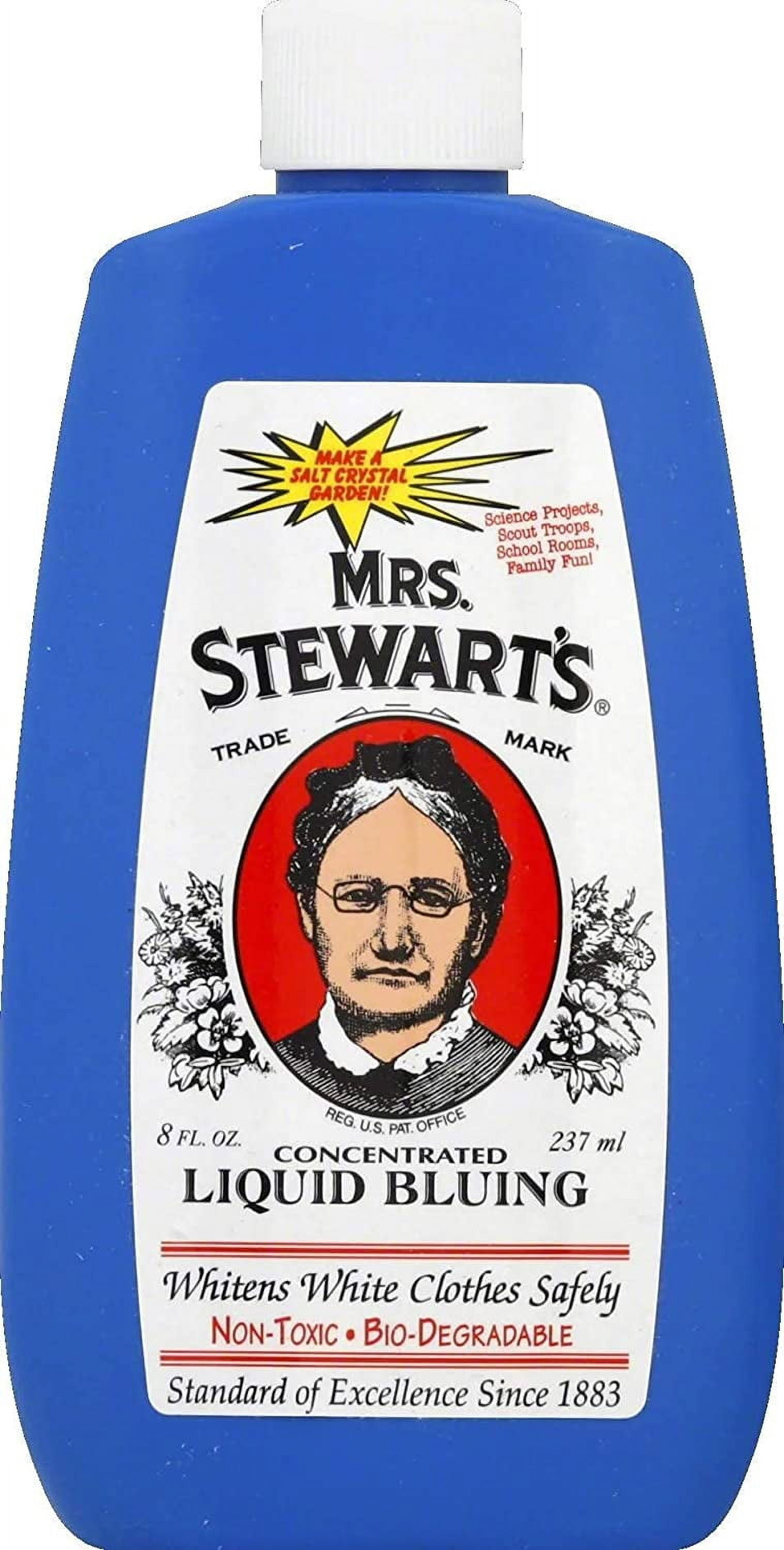(Pack Of 6) Mrs. Stewart'S Concentrated Liquid Bluing, 8 Fl Oz Each ...