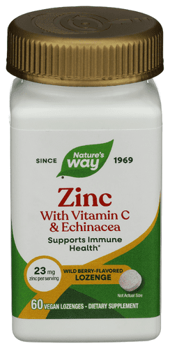 (Pack Of 6) Natures Way Zinc Lozenge 60 Tablets
