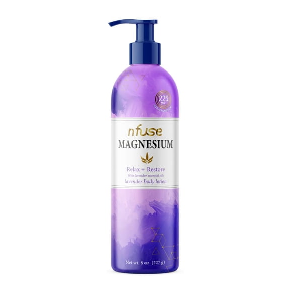 (Pack Of 6) Nfuse Lotion Lavender Magnesium 8 Oz